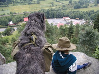 ertovy skly - Rno nad Lidekem.